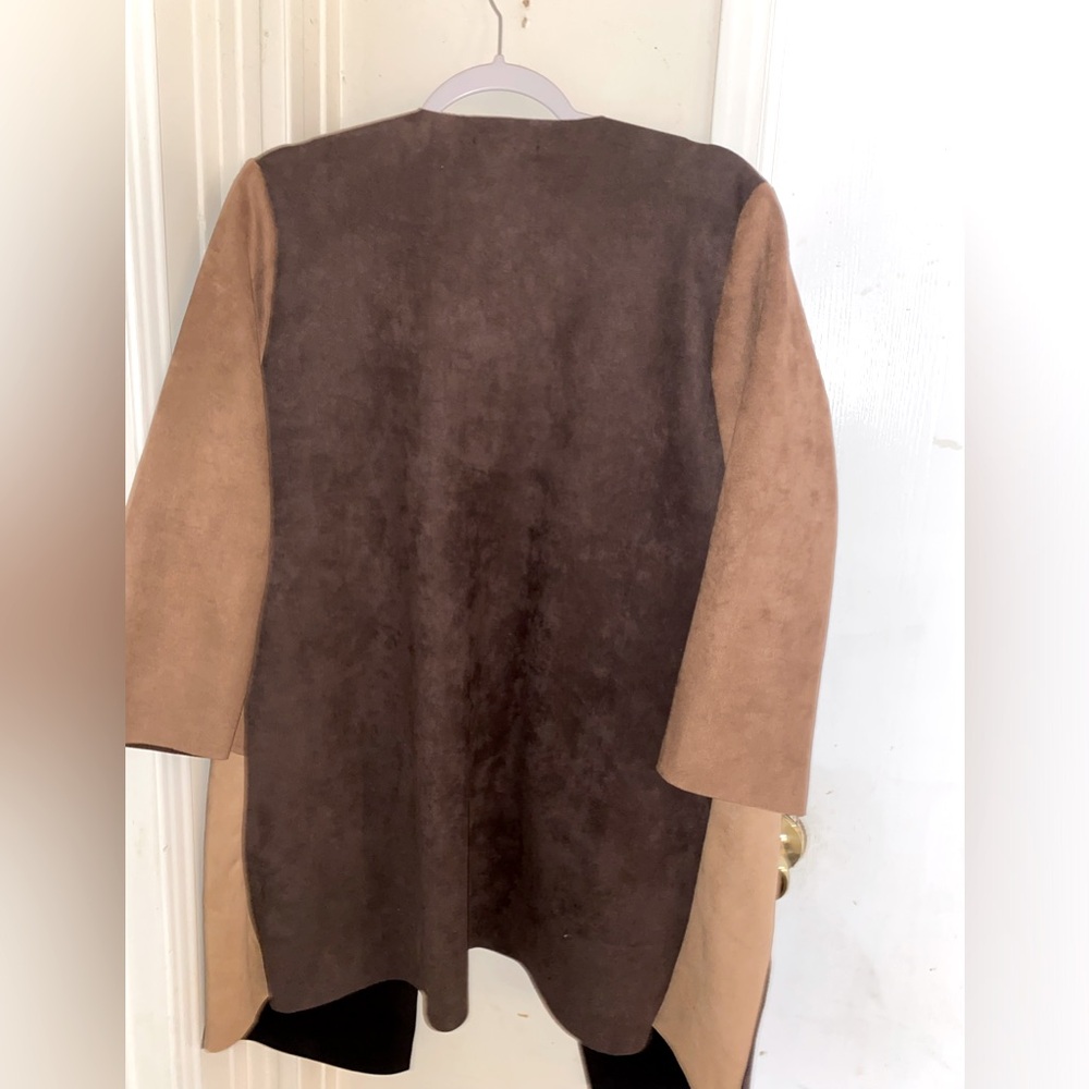 ⚡️Slinky Brand Suede light Cardigan/jacket - Picture 2 of 2